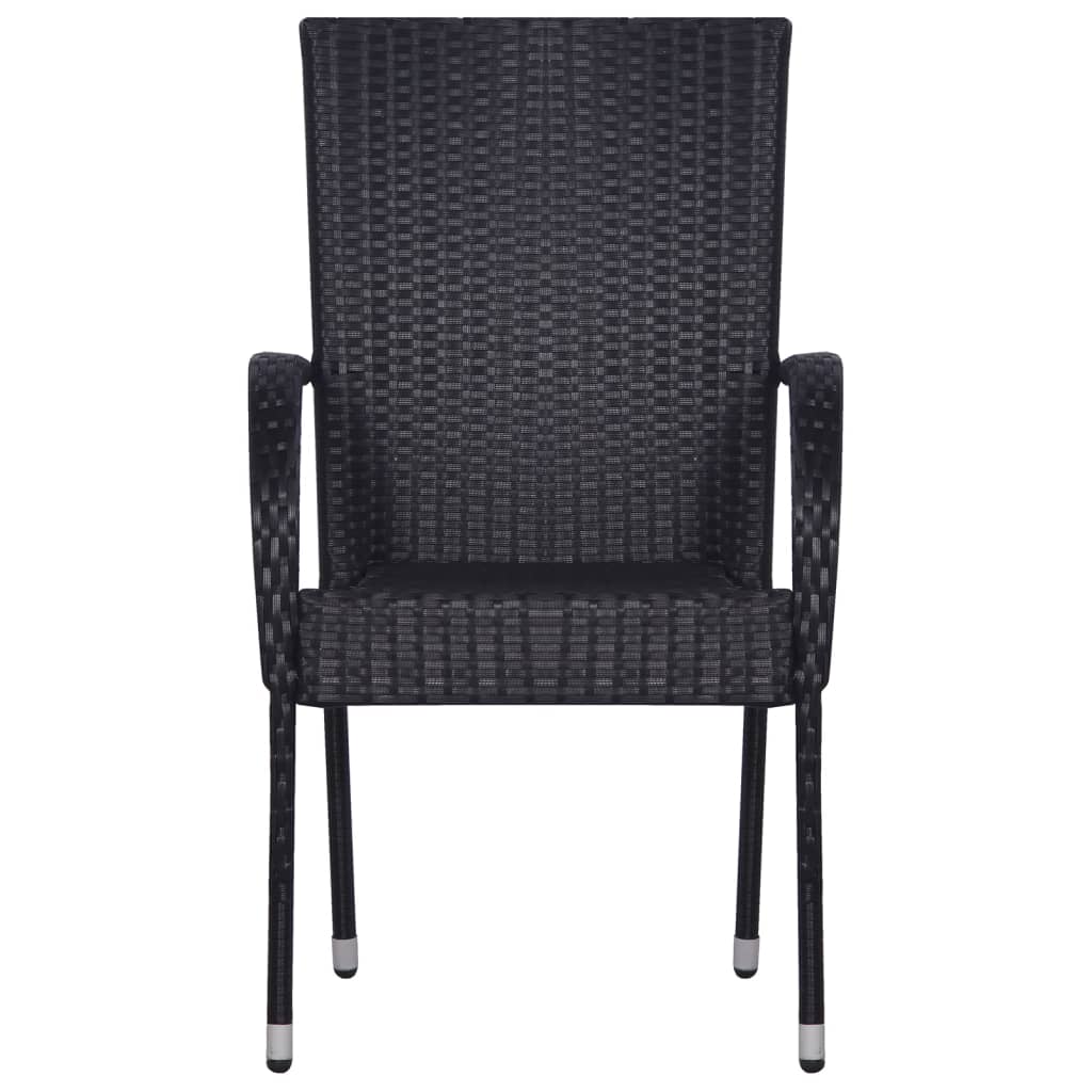 5 pcs conjunto de jantar para jardim antracite