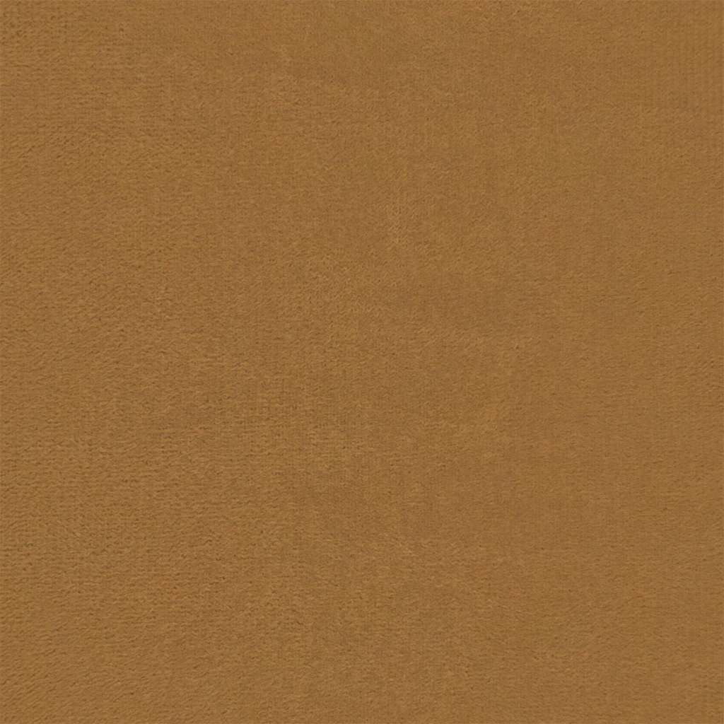 Banco com pernas de madeira veludo castanho