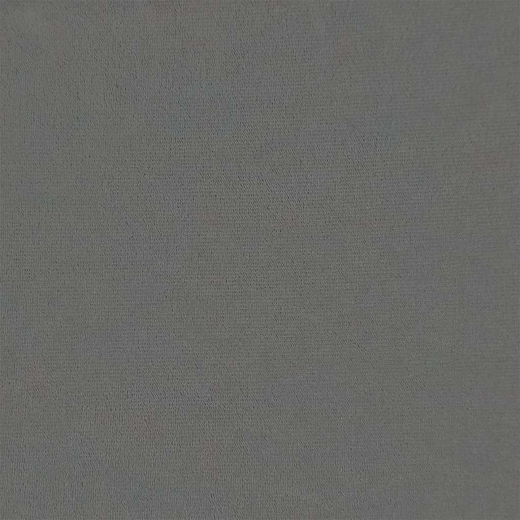 Banco com pernas de madeira veludo cinzento-escuro