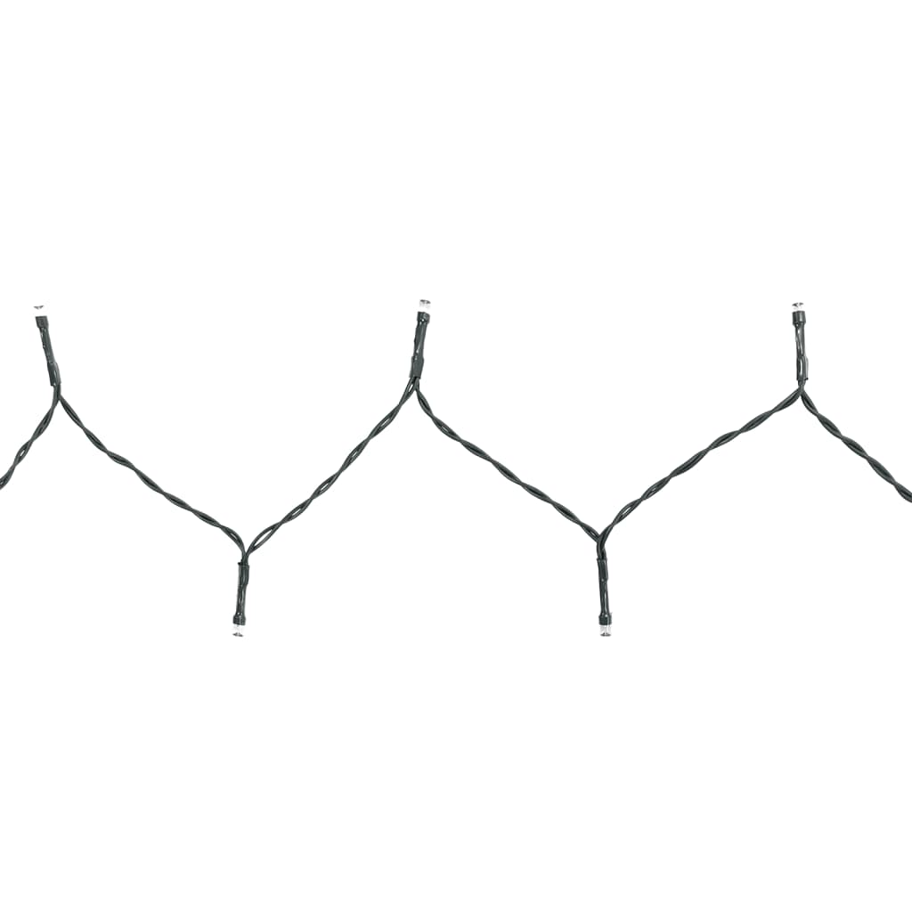 Cordão de luzes árvore de Natal 210 luzes LED 210 cm colorido