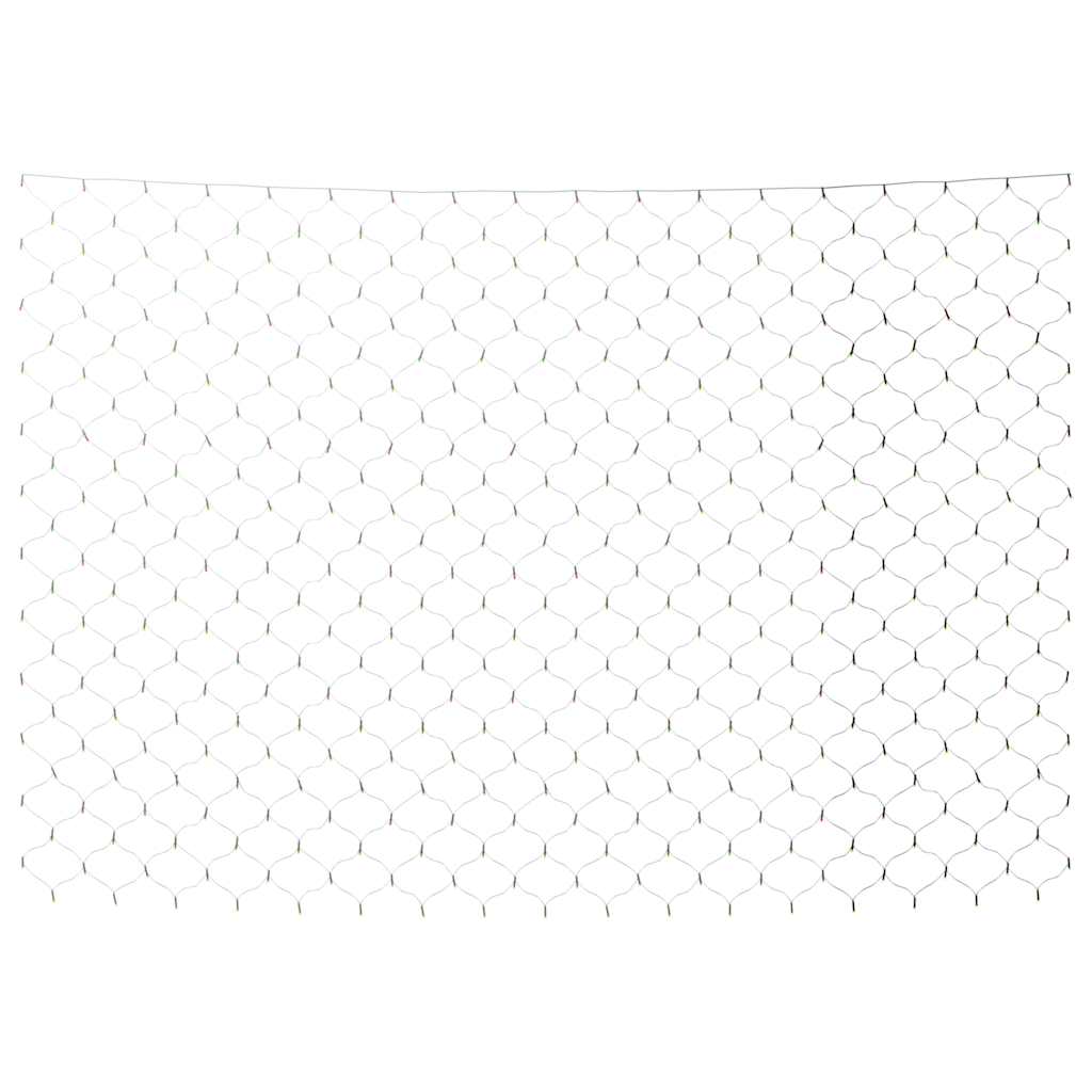 Rede luzes de natal 3x2 m 204 luzes LED int/ext colorido