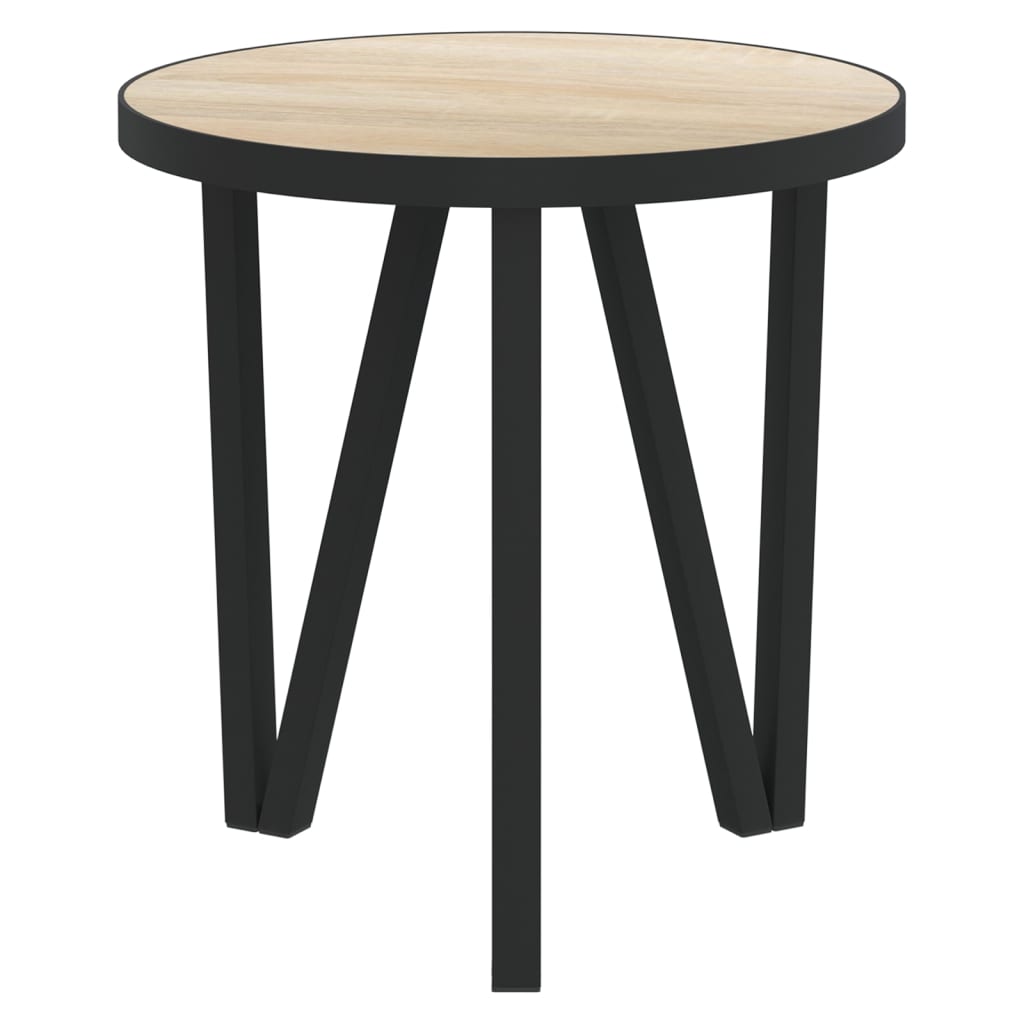 Mesa de centro Ø35 cm MDF carvalho sonoma