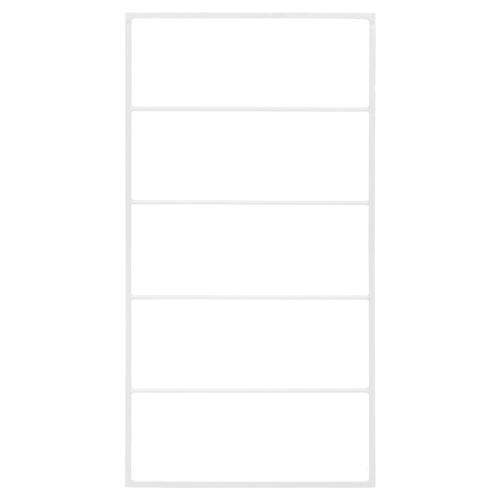 Toalheiro Branco 60x10x116 cm Aço