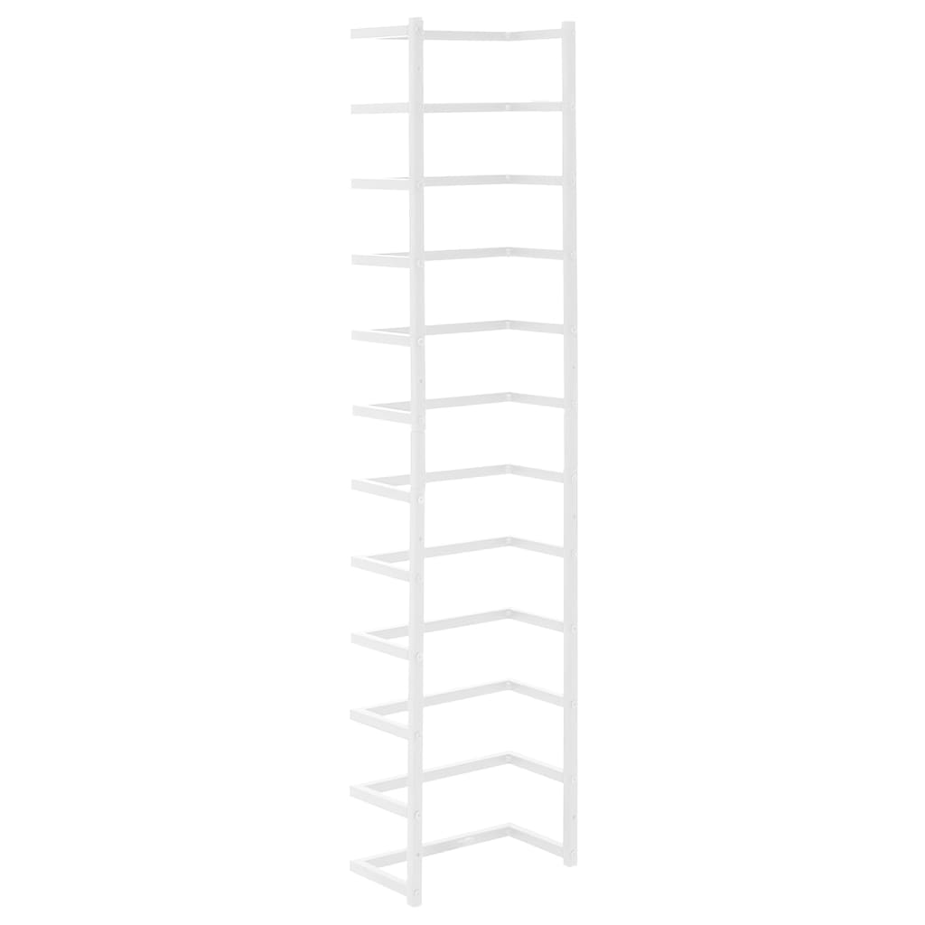 Toalheiro 24x12x96 cm aço branco