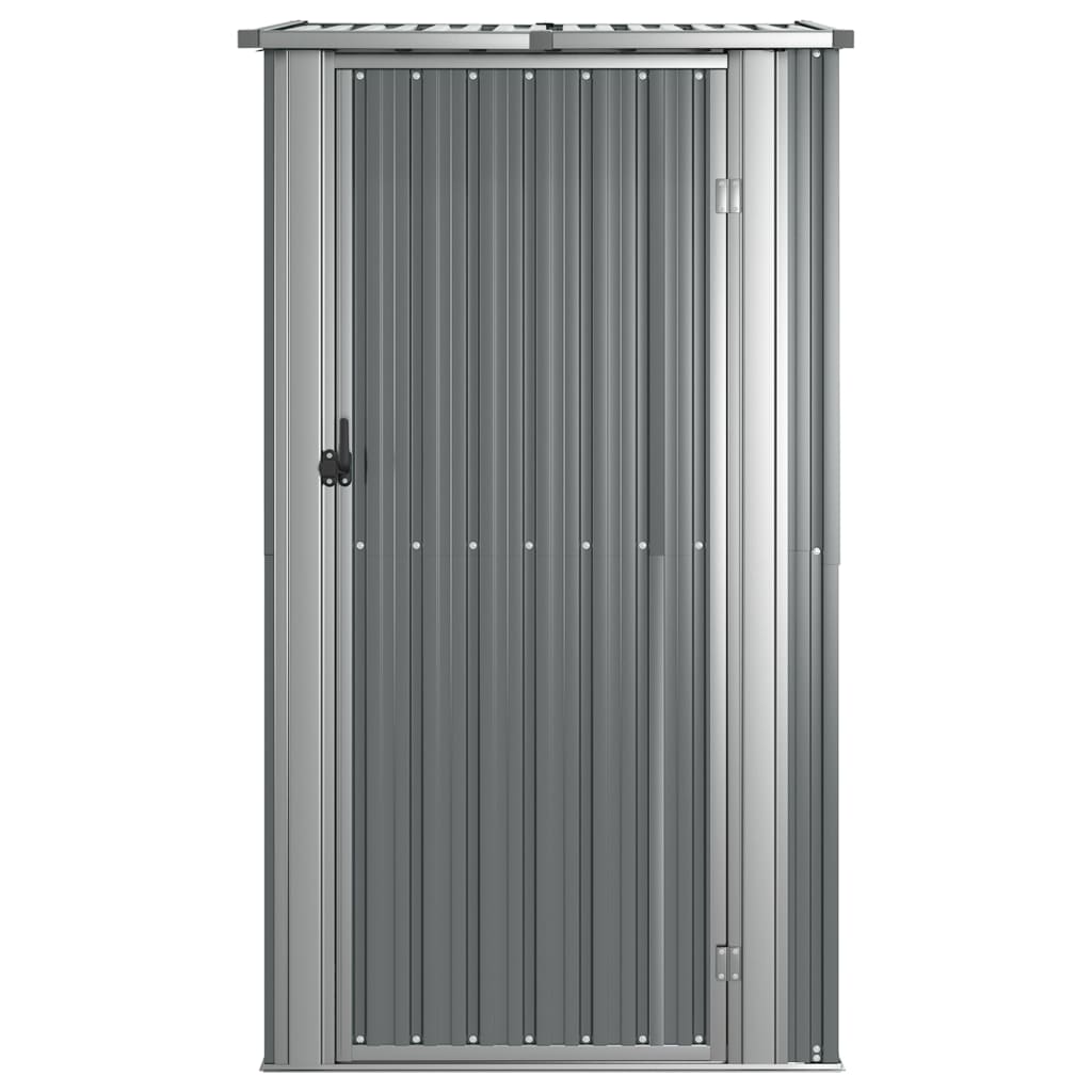 Abrigo de jardim 118,5x97x209,5 cm aço galvanizado antracite