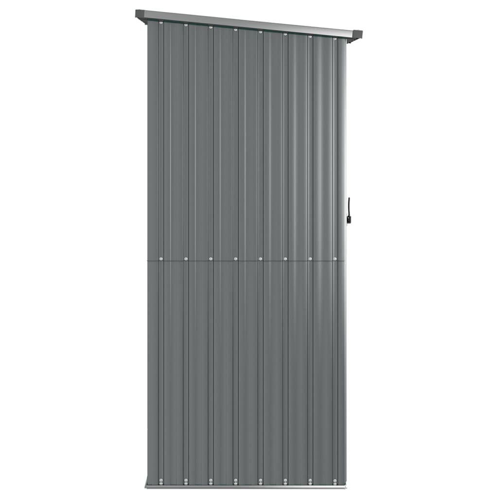 Abrigo de jardim 118,5x97x209,5 cm aço galvanizado antracite
