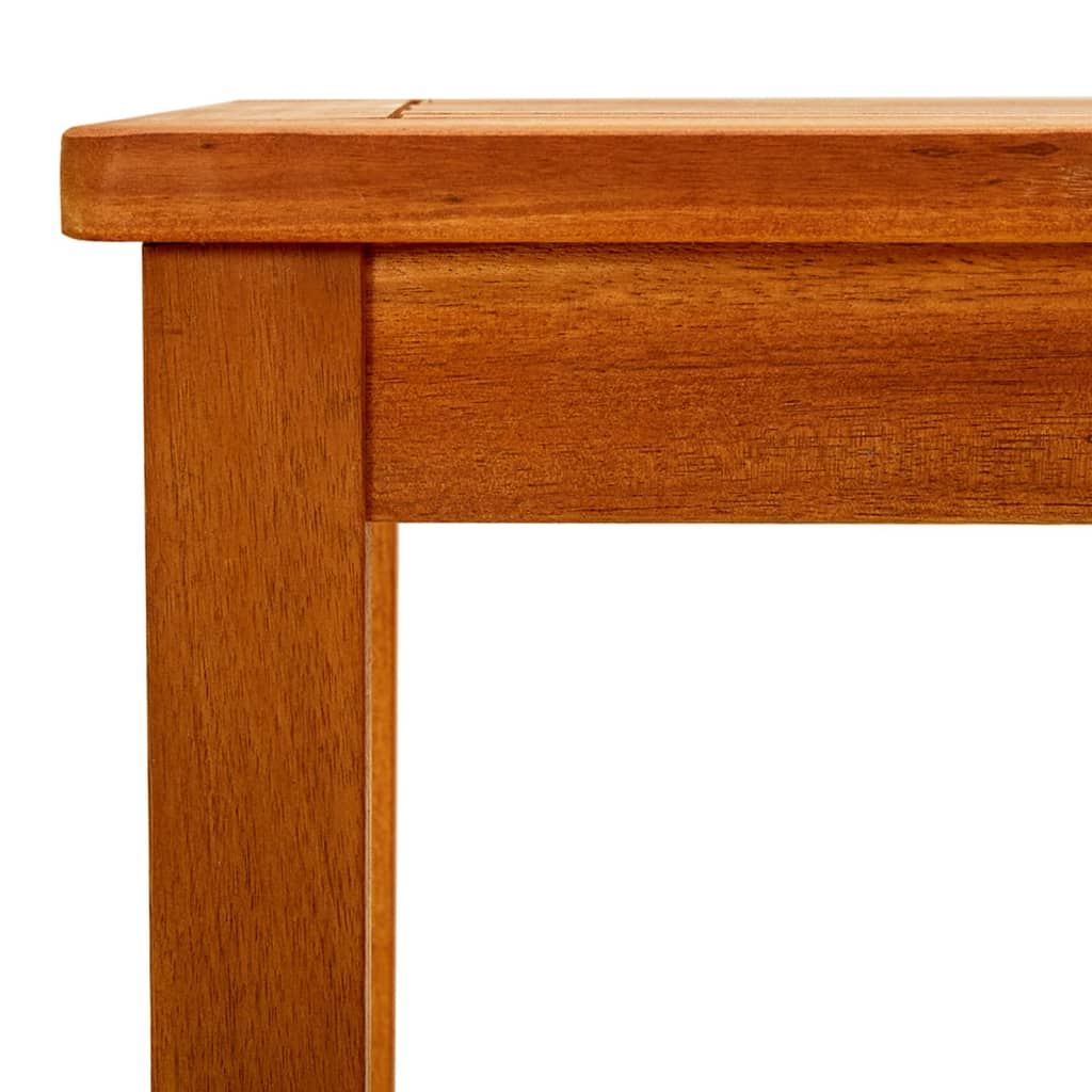Mesa de centro p/ jardim 90x50x36 cm madeira de acácia maciça