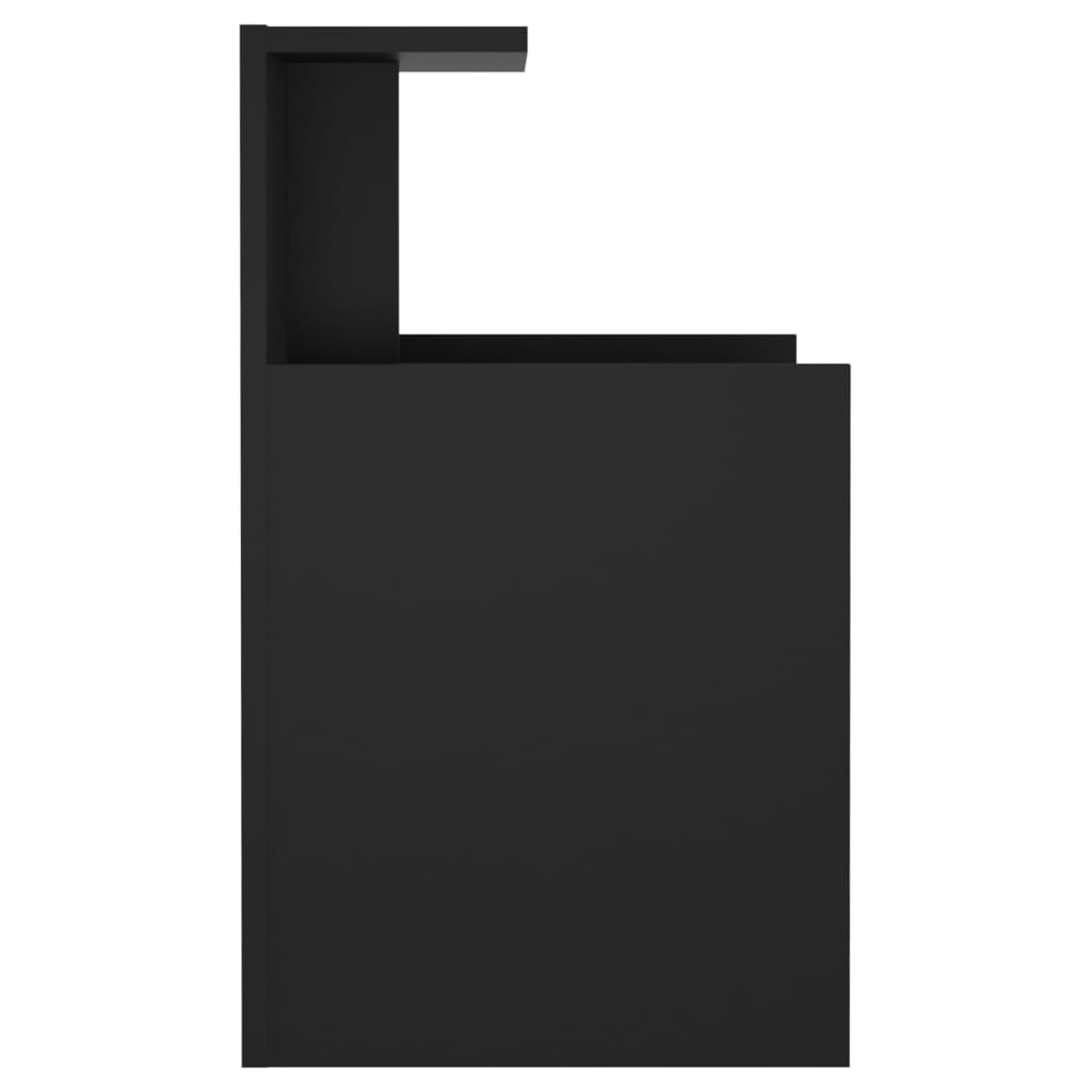 Mesa de cabeceira 40x35x60 cm derivados de madeira branco