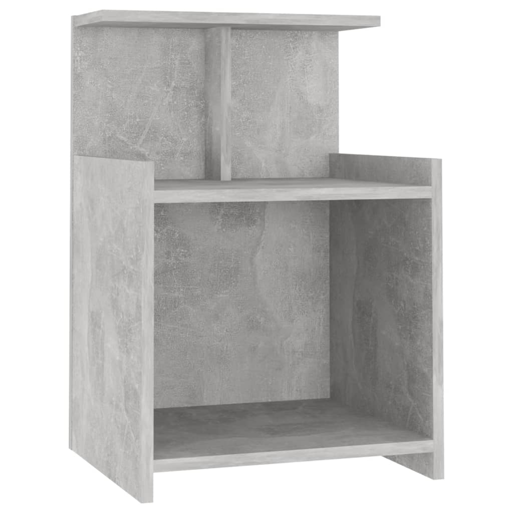 Mesas cabeceira 2 pcs 40x35x60 cm contrapl. branco/carv. sonoma