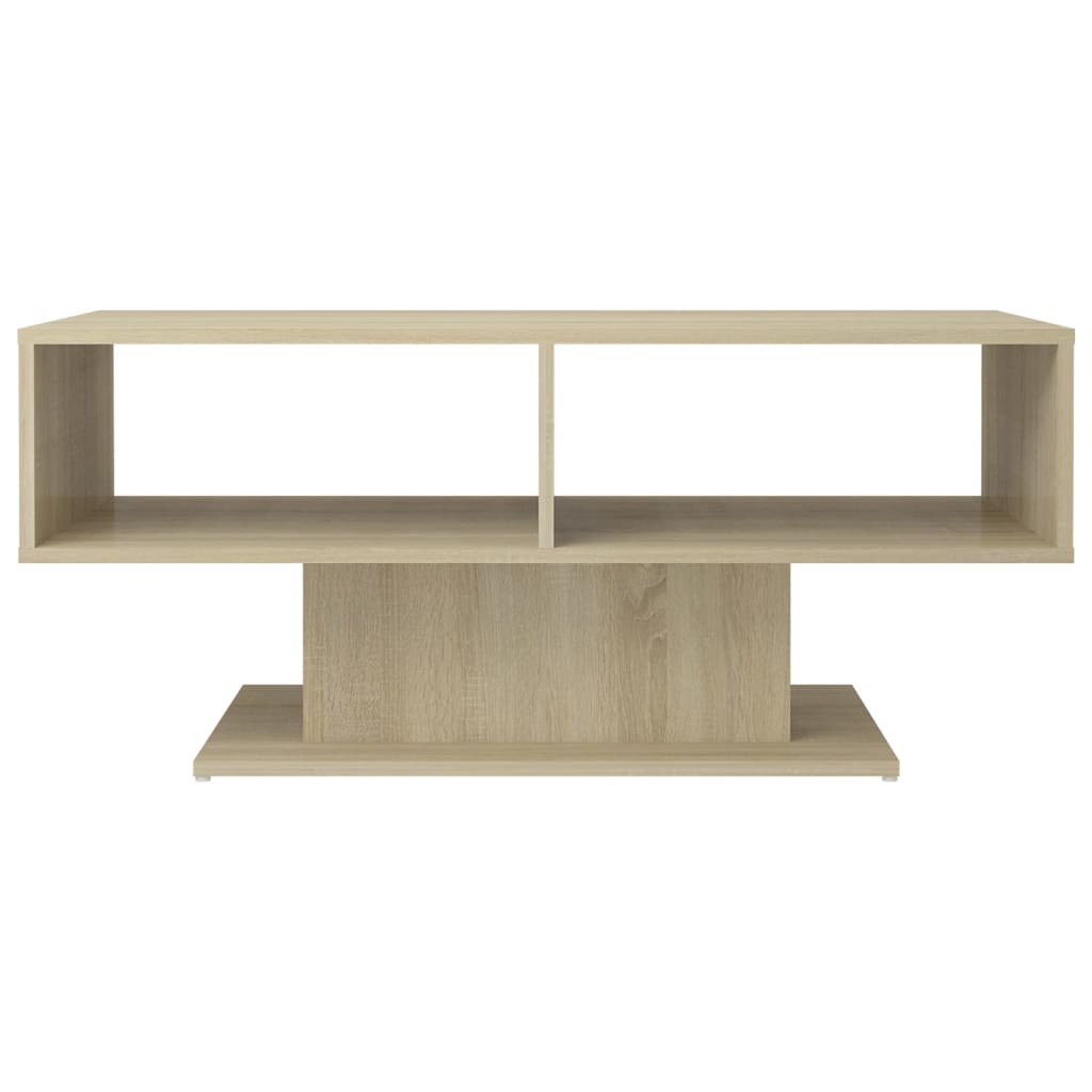 Mesa de centro 103,5x50x44,5 cm derivados de madeira branco
