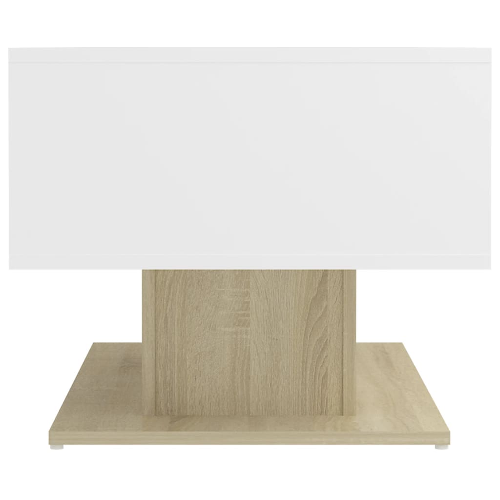 Mesa de centro 103,5x50x44,5 cm derivados de madeira branco