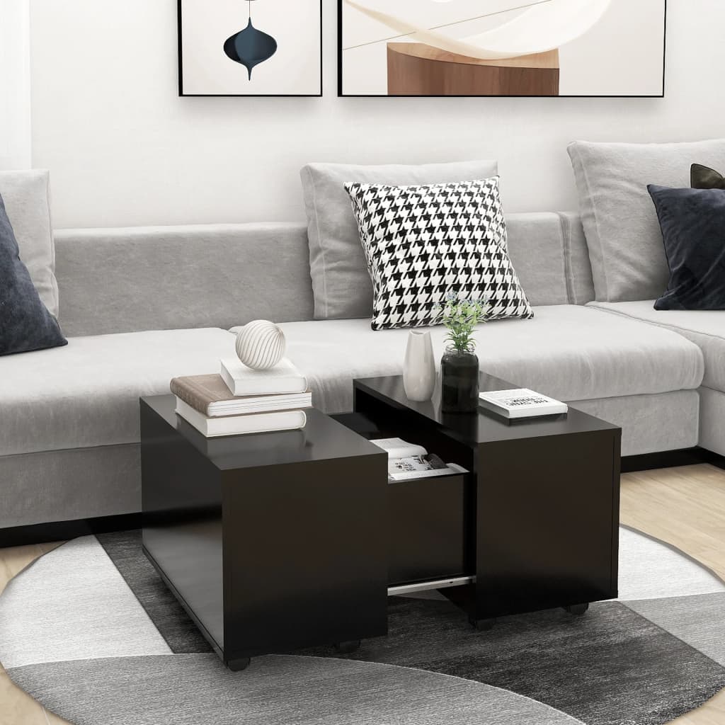 Mesa de centro 60x60x38 cm derivados de madeira branco