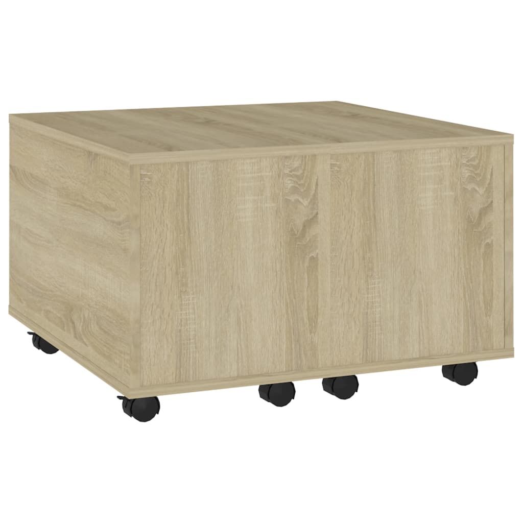 Mesa de centro 60x60x38 cm derivados de madeira branco