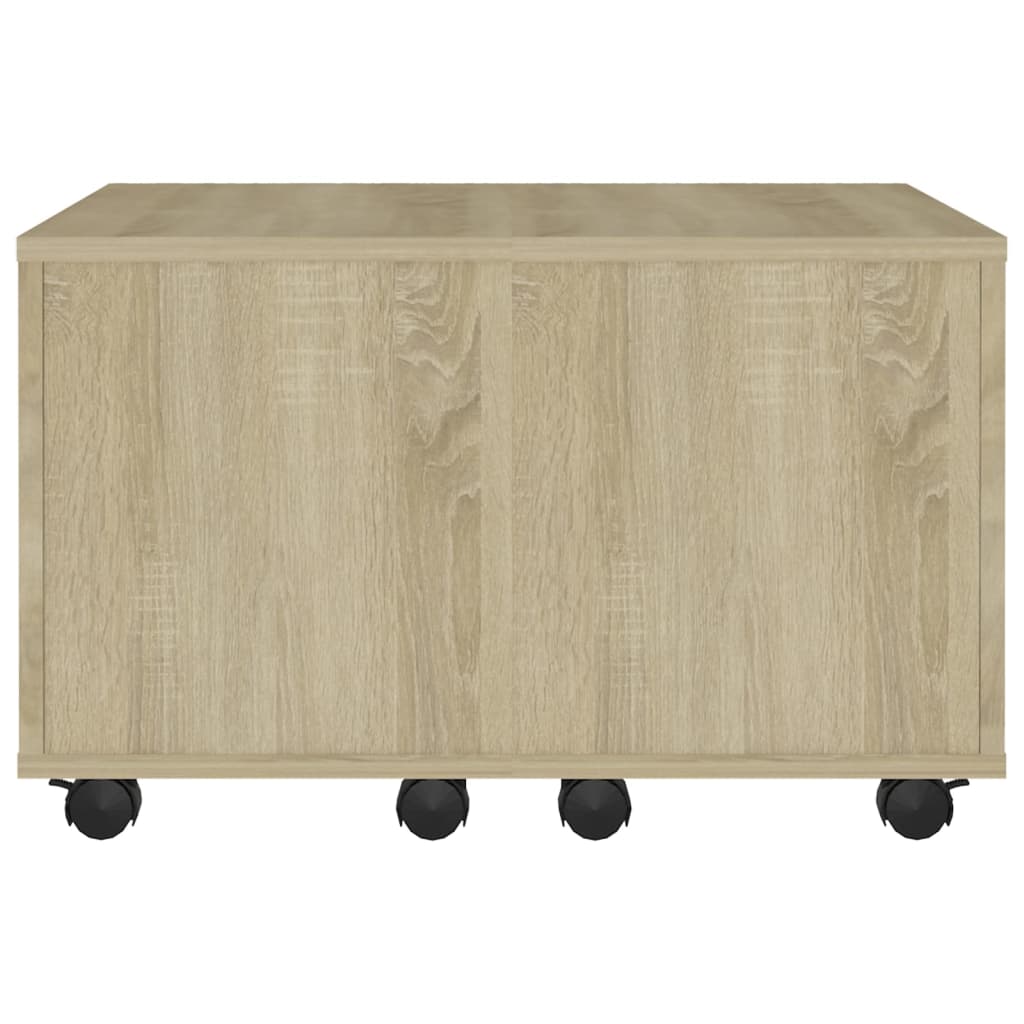 Mesa de centro 60x60x38 cm derivados de madeira branco