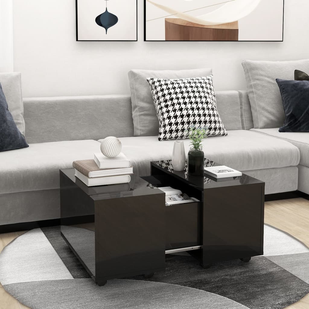 Mesa de centro 60x60x38 cm derivados de madeira branco