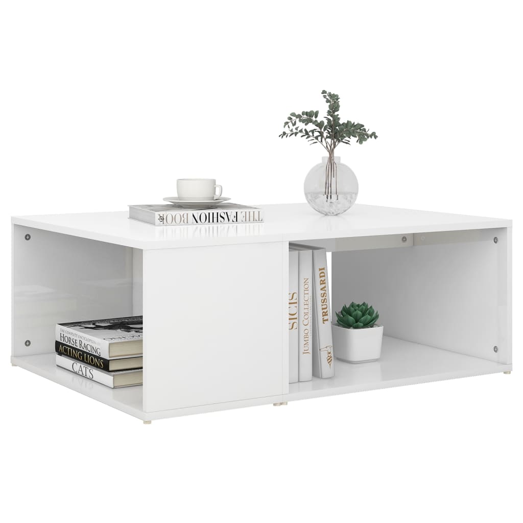 Mesa de centro 90x67x33 cm derivados de madeira branco