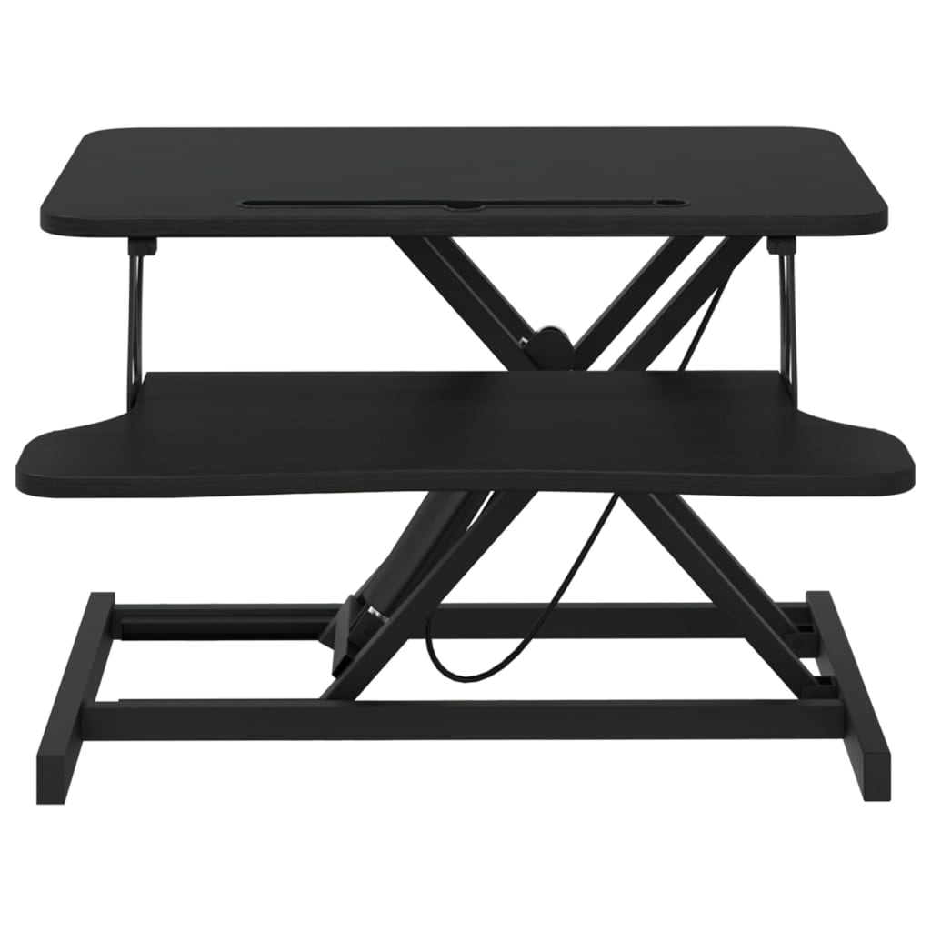 Mesa trabalho ajustável 90x40x(13-50)cm derivados madeira/aço