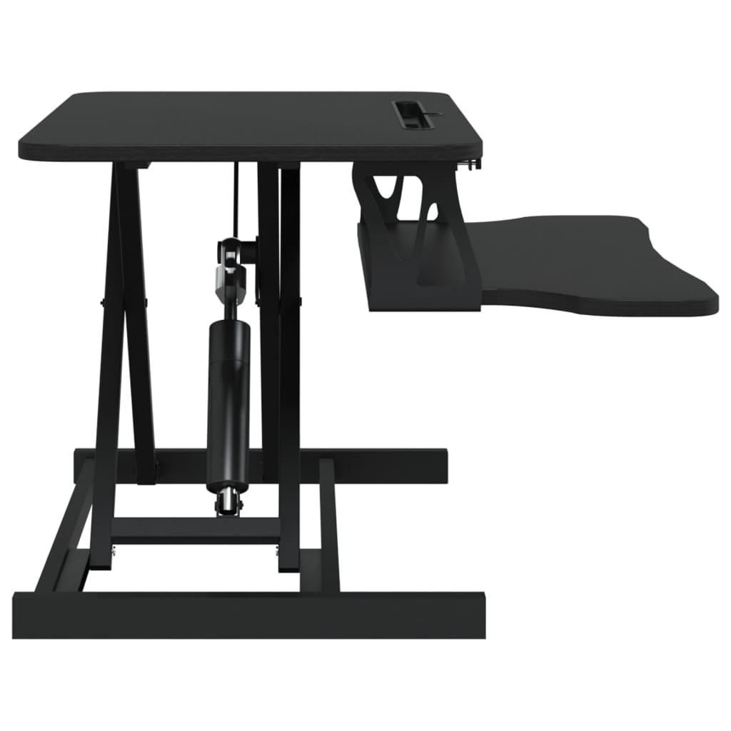 Mesa trabalho ajustável 90x40x(13-50)cm derivados madeira/aço