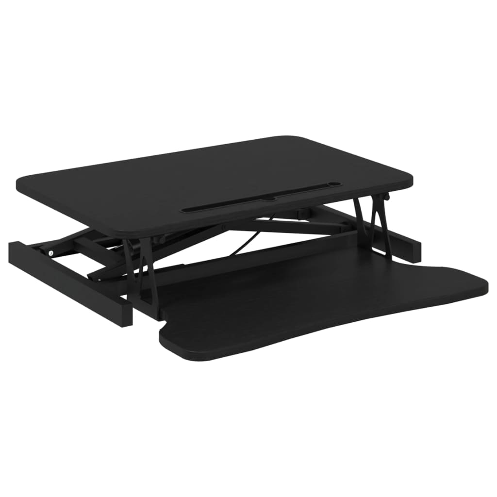 Mesa trabalho ajustável 90x40x(13-50)cm derivados madeira/aço