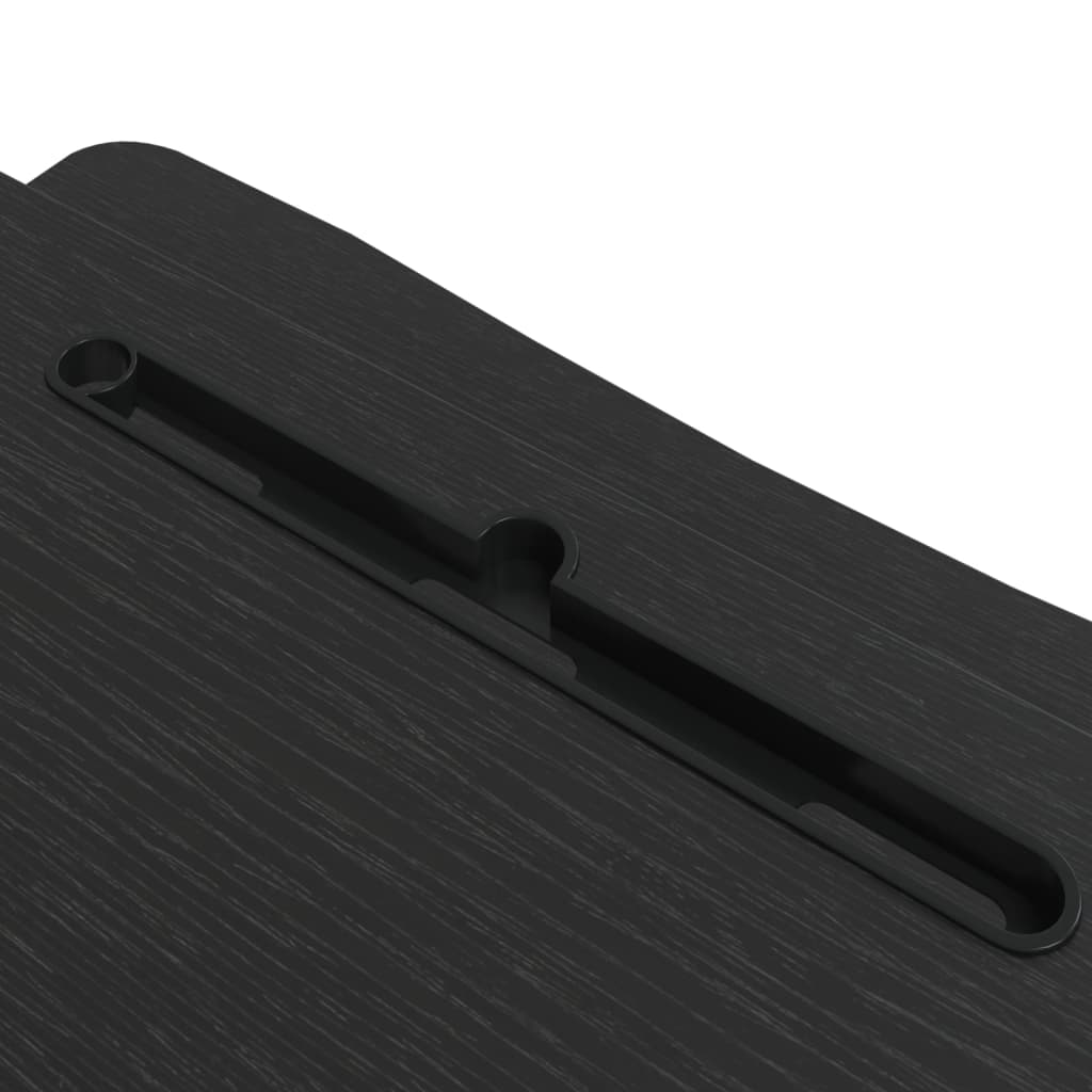 Mesa trabalho ajustável 90x40x(13-50)cm derivados madeira/aço