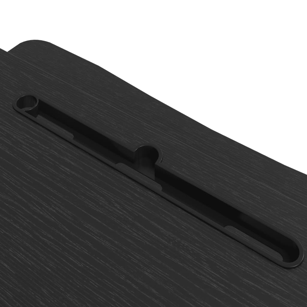 Mesa trabalho ajustável 90x40x(13-50)cm derivados madeira/aço