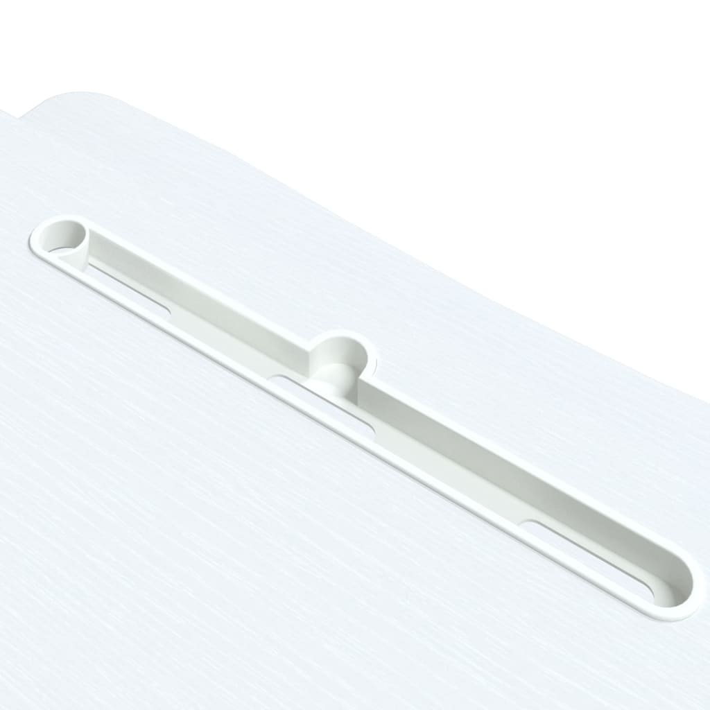 Mesa trabalho ajustável 90x40x(13-50)cm derivados madeira/aço