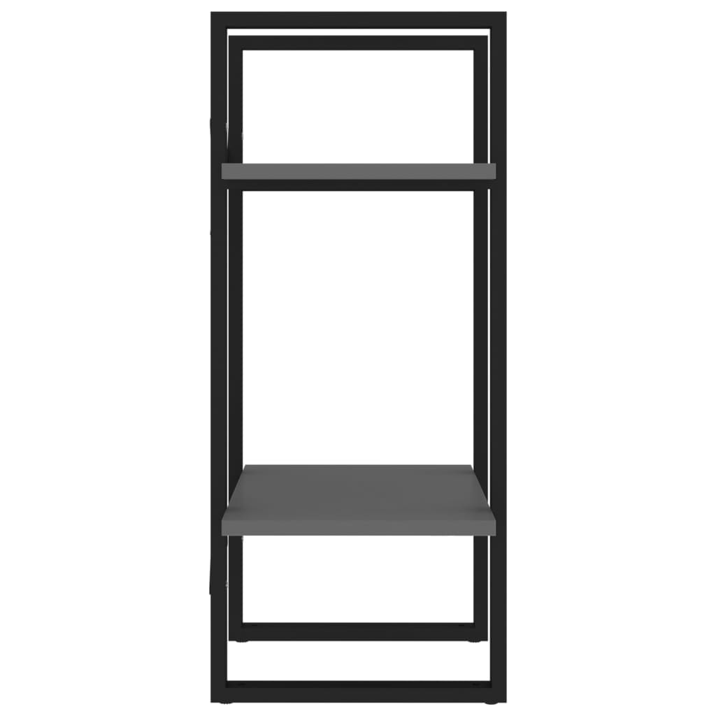 Estante com 2 prateleiras 80x30x70 cm derivados madeira branco