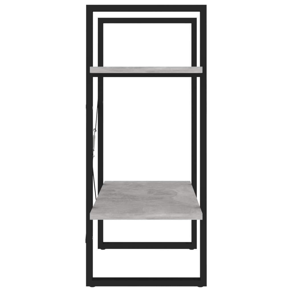 Estante com 2 prateleiras 80x30x70 cm derivados madeira branco