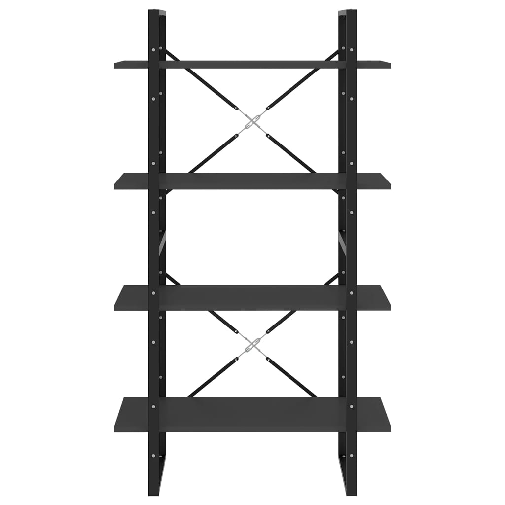 Estante com 4 prateleiras derivados de madeira branco