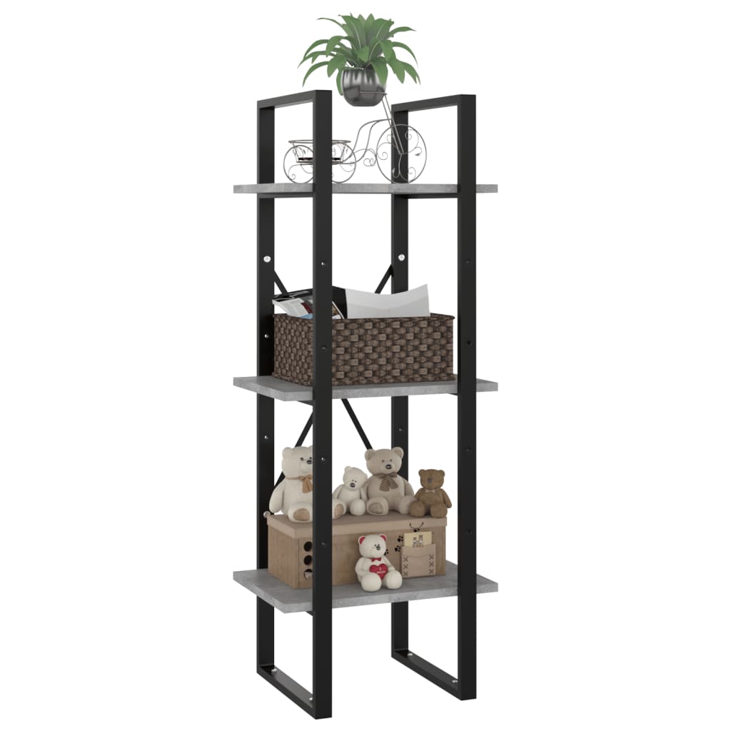 Estante c/ 3 prateleiras derivados de madeira branco