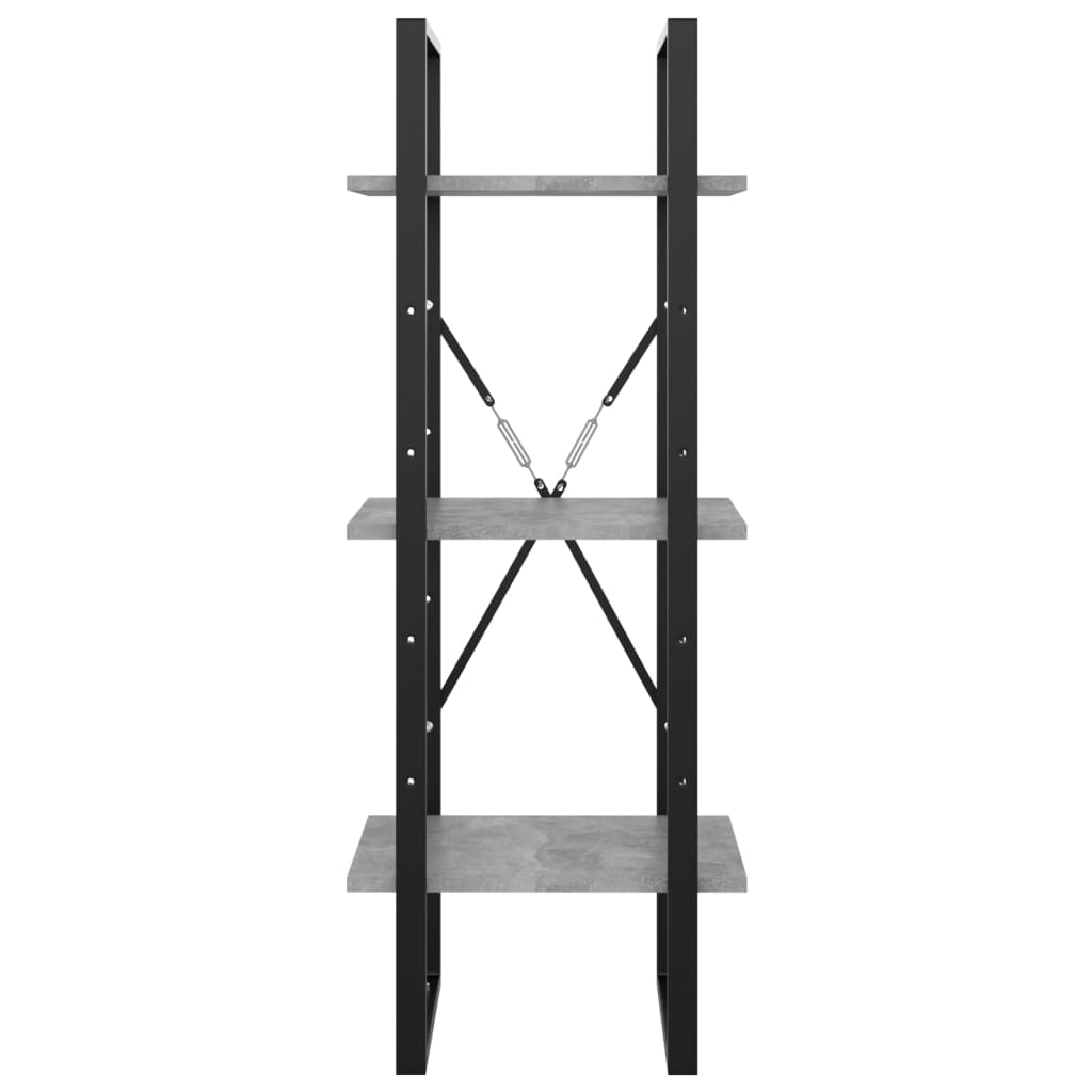 Estante c/ 3 prateleiras derivados de madeira branco