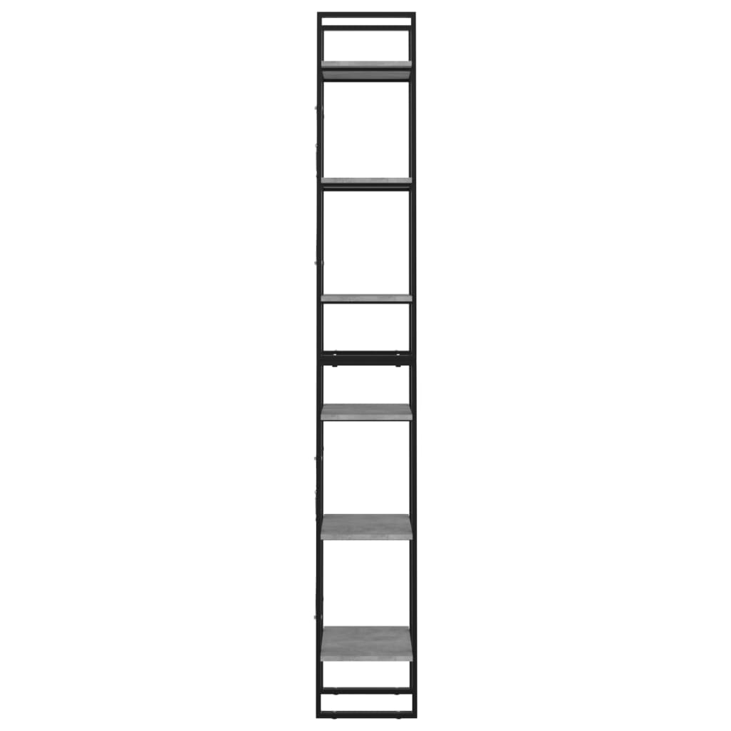 Estante c/ 6 prateleiras 40x30x210 cm derivados madeira branco