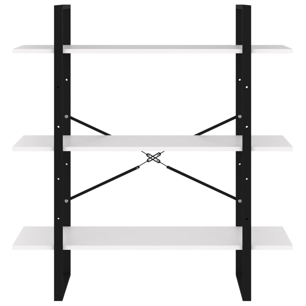 Estante 100x30x105 cm derivados de madeira branco