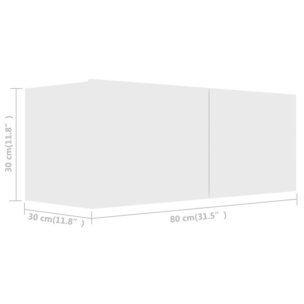 3 pcs conj. móveis TV derivados madeira branco/carvalho sonoma