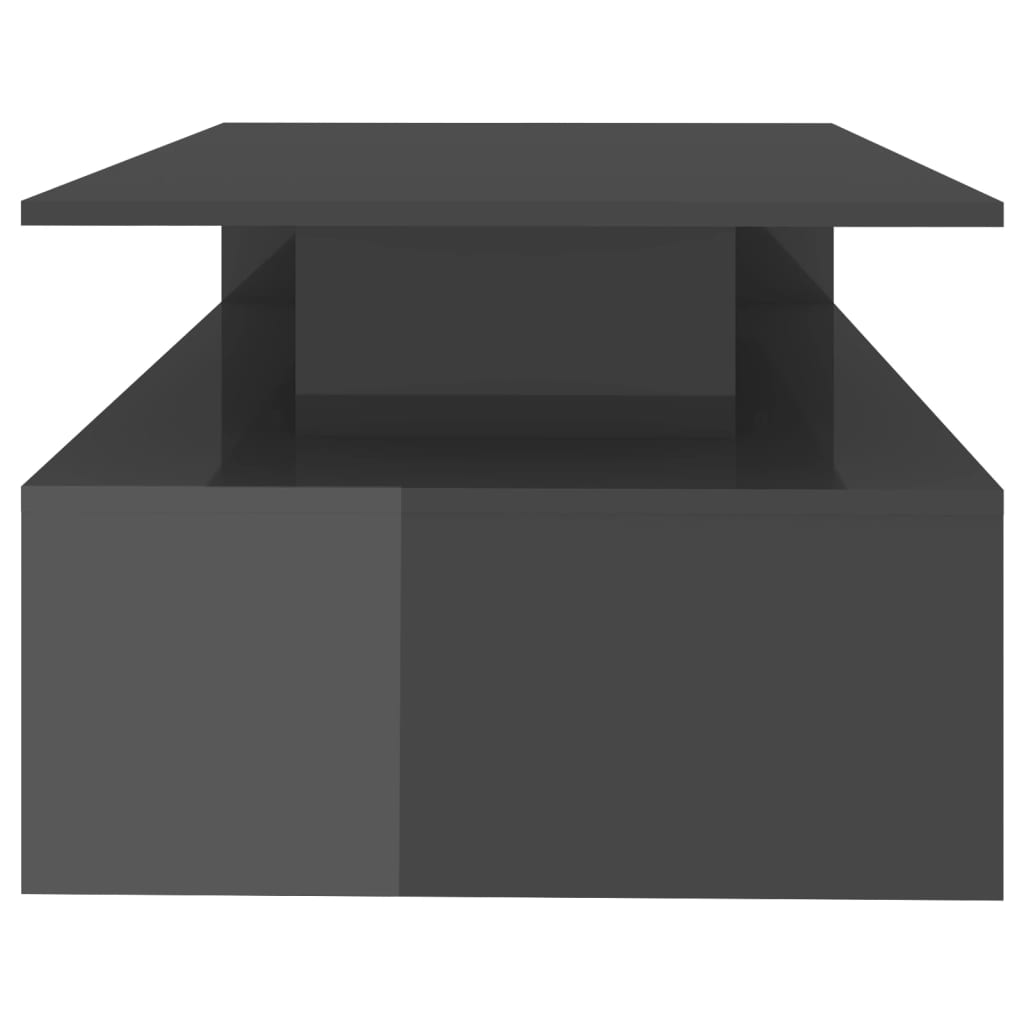 Mesa de centro 40x40x30 cm madeira processada branco