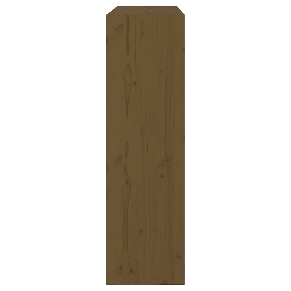 Estante/divisória 36x33x110 cm madeira de pinho maciça branco