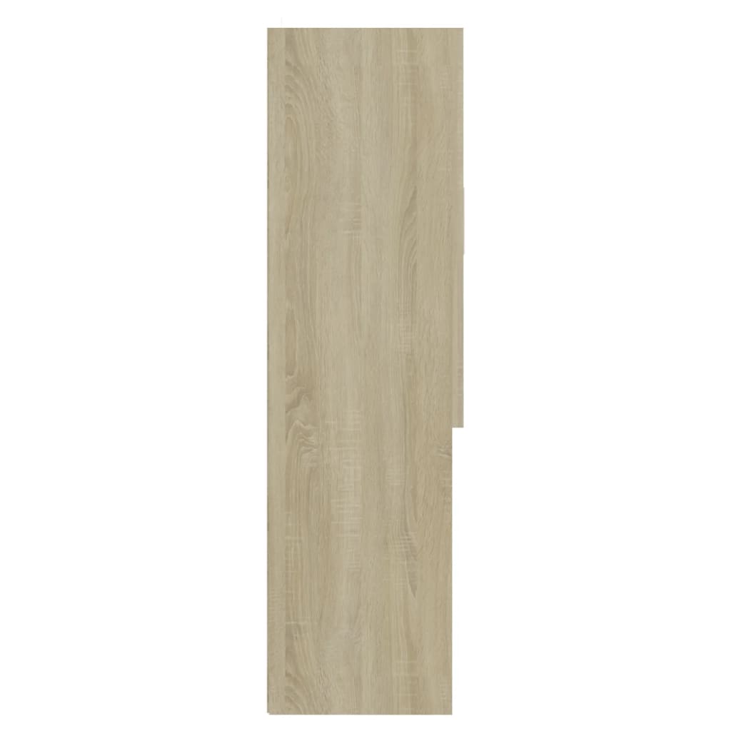 Armário máquina de lavar 70,5x25,5x90 cm branco brilhante