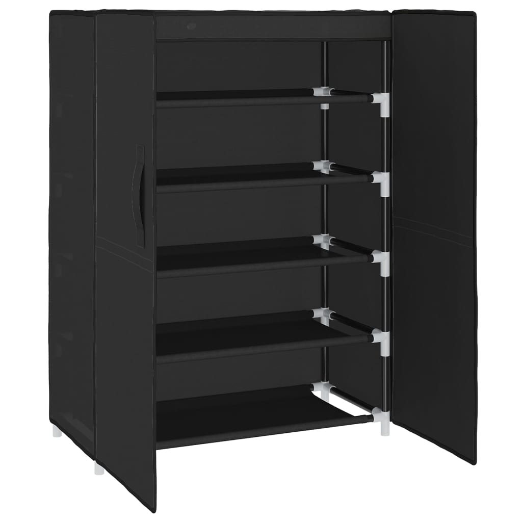 Sapateira 60x28x90 cm tecido cinzento