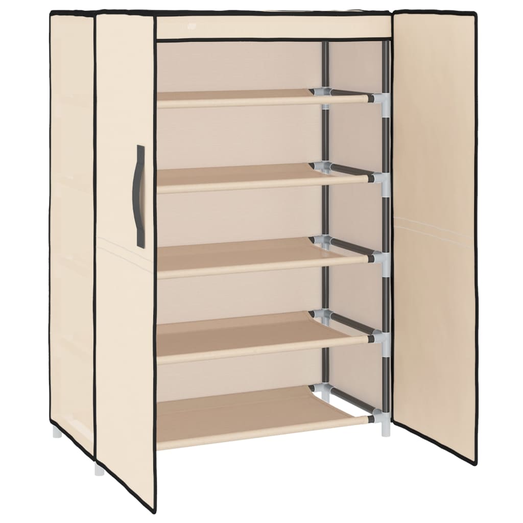 Sapateira 60x28x90 cm tecido cinzento