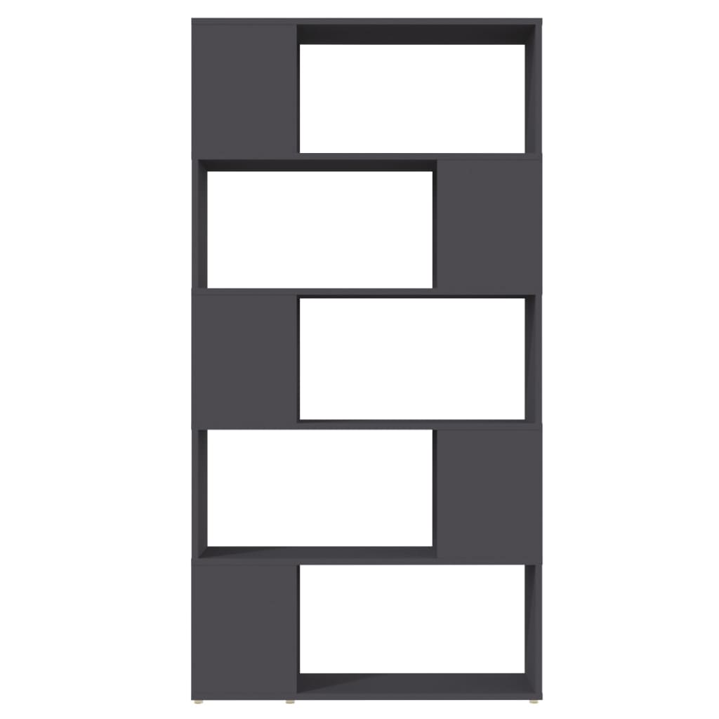 Estante/divisória 80x24x155cm contrapl. branco/carvalho sonoma