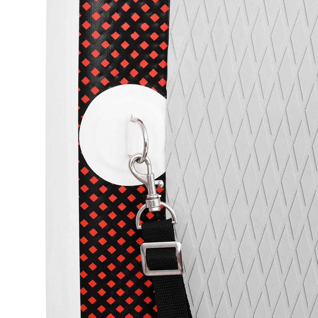 Conjunto prancha de paddle SUP insuflável 330x76x10 cm vermelho