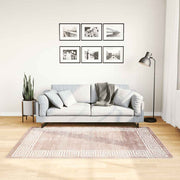 Tapete lavável antiderrapante 120x180 cm bege