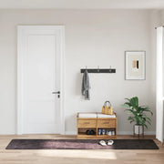 Tapete lavável antiderrapante 80x300 cm antracite