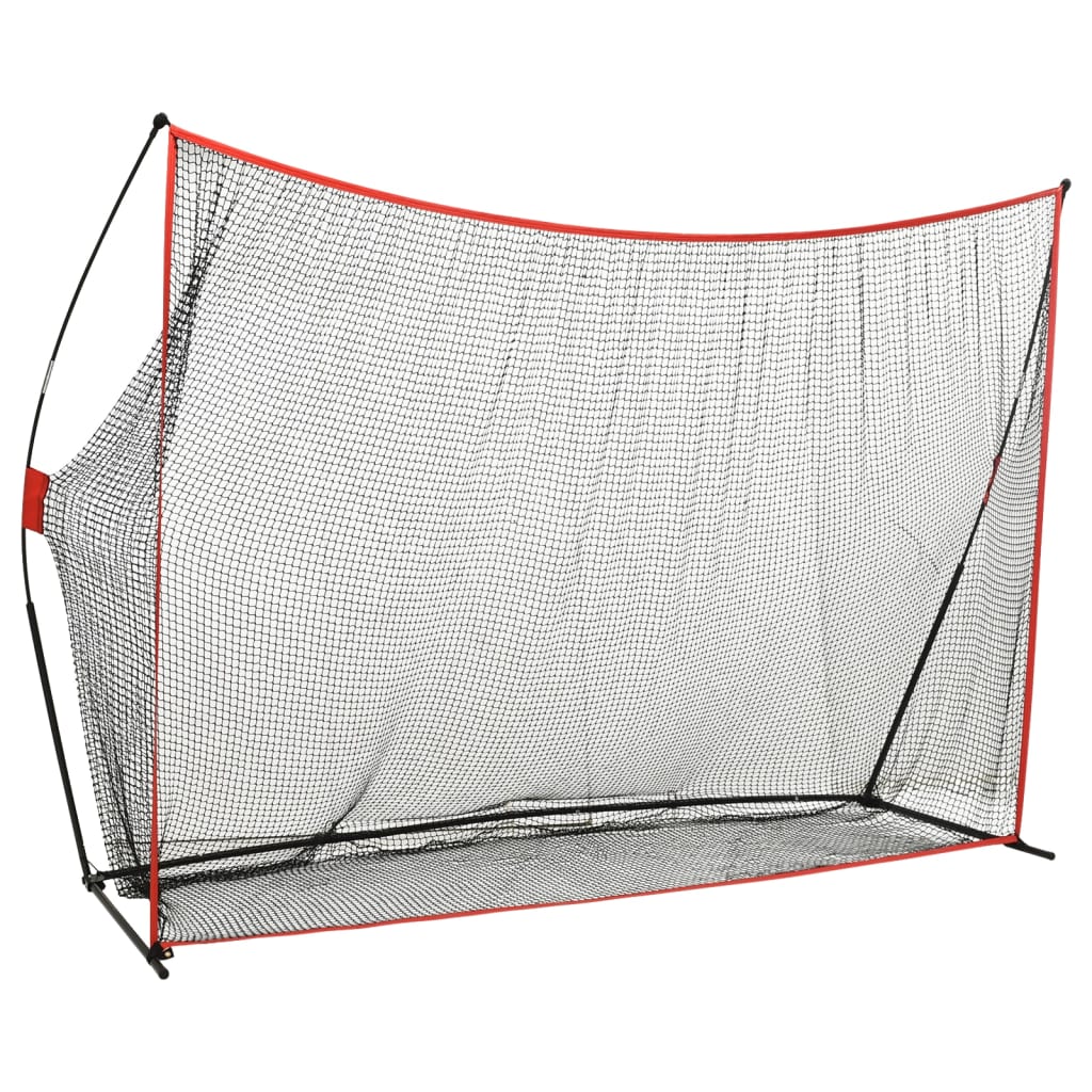 Rede de impacto de golfe 356x92,5x215 cm metal