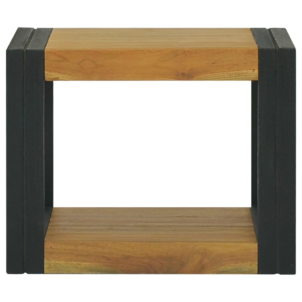 Armário de parede p/ casa de banho 45x45x35 cm teca maciça