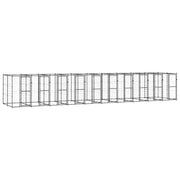 Canil de exterior 24,2 m² aço