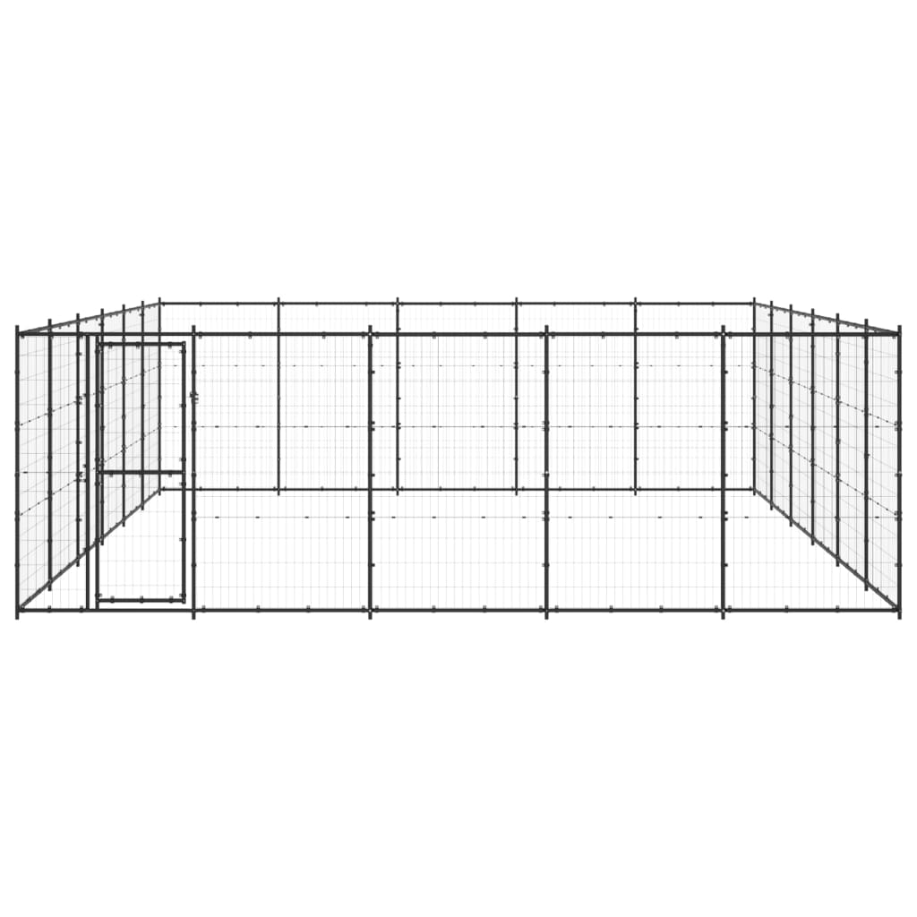 Canil de exterior 36,3 m² aço