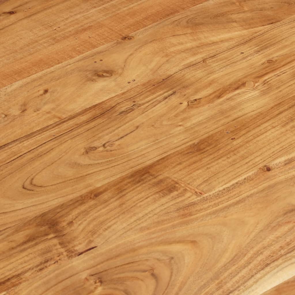 Mesa de centro 80x80x40 cm madeira de acácia maciça