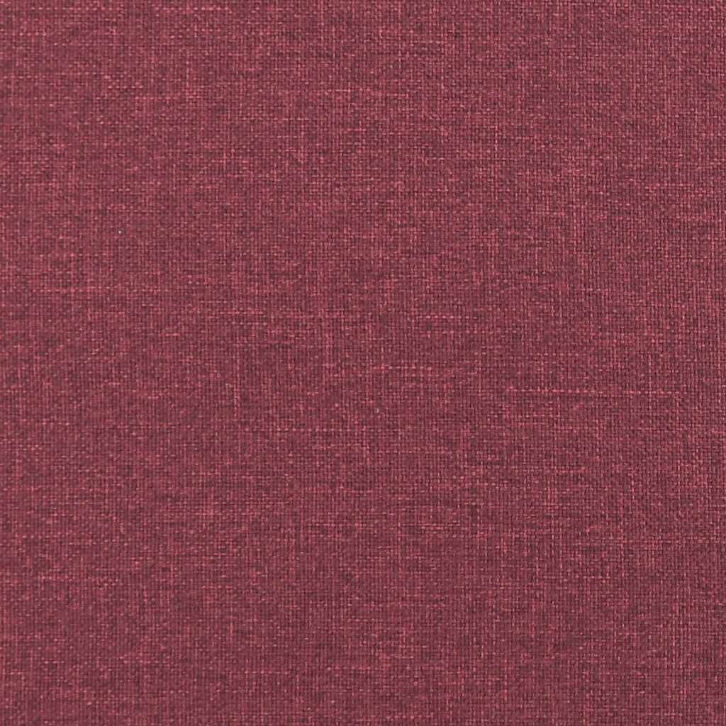 Poltrona reclinável tecido vermelho tinto