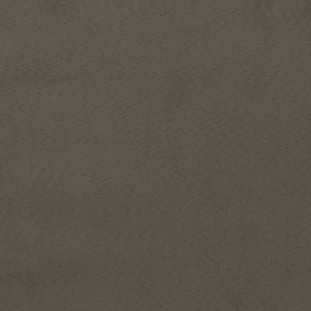 Poltrona reclinável tecido de microfibra cinza-escuro